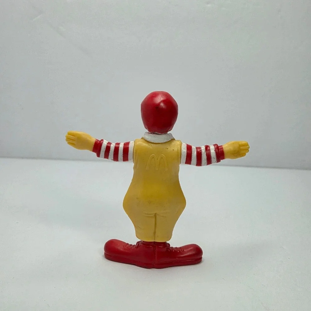 Vintage 1995 McDonalds Ronald McDonald & Hamburglar PVC Toy Figures Set of 2